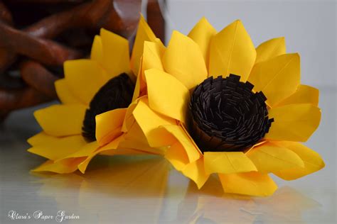 Lets Make Origami Sunflower Again