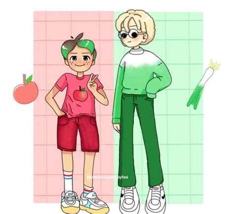 My Apple and onion fan art | Fan art, Apple, Onion