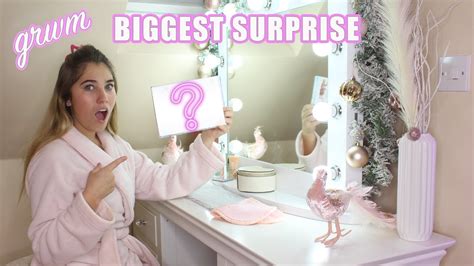 Grwm For The Biggest Christmas Surprise Rosie Mcclelland Youtube