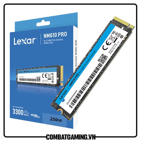 SSD NVMe M 2 LEXAR NM610 PRO 250GB Gen3x4