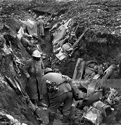 War Battle Of Verdun The French Trench Of The First