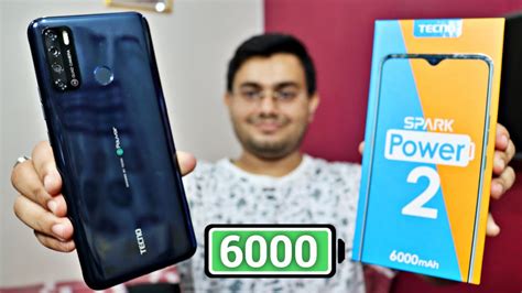 Tecno Spark Power 2 UNBOXING And REVIEW 6000 MAh 18W Fast Charging