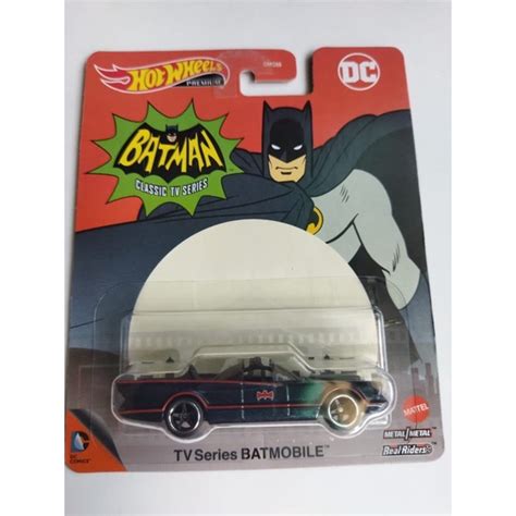 Hot Wheels Premium Batman Classic Tv Series Batmobile Shopee Malaysia