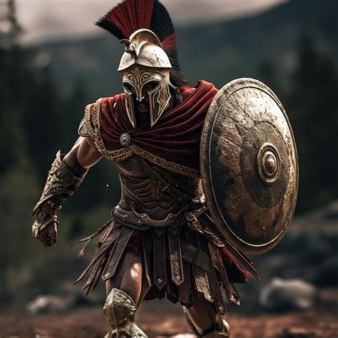 Premium Photo | Spartan warrior