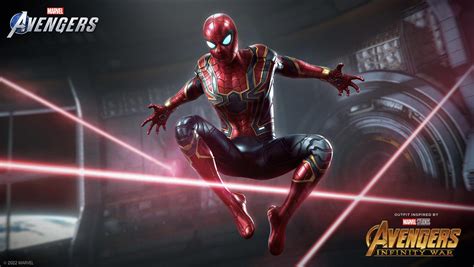 Iron spider suit coming to the Avengers game tomorrow : r/Spiderman