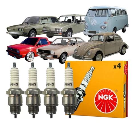 Velas Igni O Original Ngk Vw Gol Kombi Variant Fusca