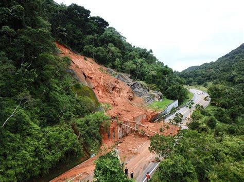 Rodovias Do Litoral Norte Seguem Pontos De Bloqueios Ap S Chuva Intensa