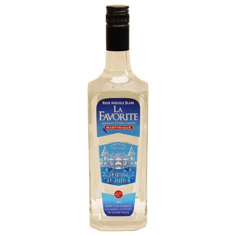 La Favorite Coeur De Canne Blanc 100cl 40 Vol Rum Stylez