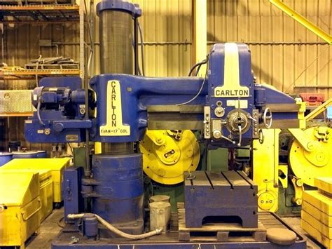 Used Carlton X Radial Arm Drill Drills Radial Asset