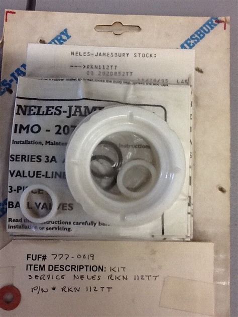 Neles Jamesbury Repair Kit Rkn Tt Ebay