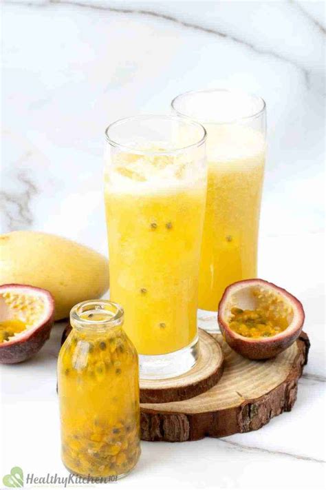 Passion Fruit Juice Recipe - A Sweet, Tart, Refreshing Summer Beverage