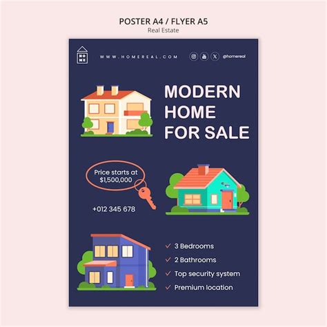 Premium Psd Real Estate Template Design