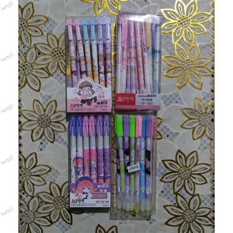 Jual Pulpen Gel Karakter Erasable Pen Bisa Dihapus Shopee Indonesia