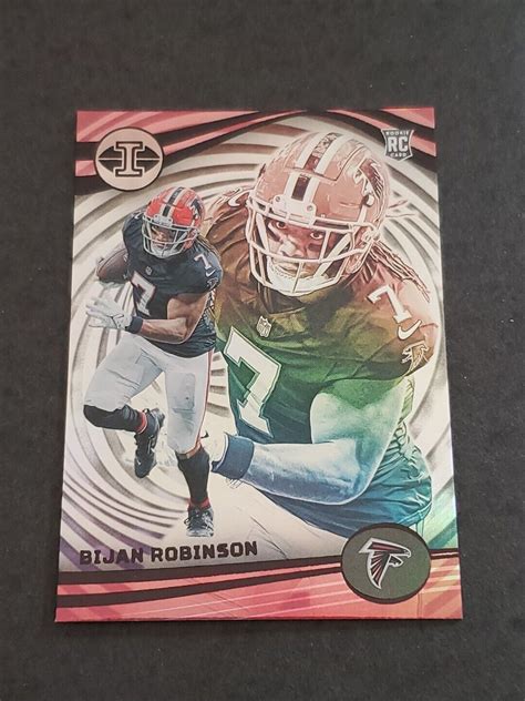 Bijan Robinson 2023 Panini Illusions Rookie RC 6 Atlanta Falcons EBay