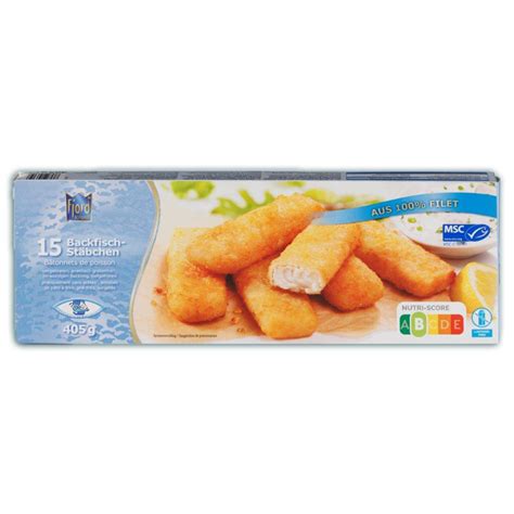 NORMA Ihr Lebensmittel Discounter Backfisch Stäbchen Laktosefrei