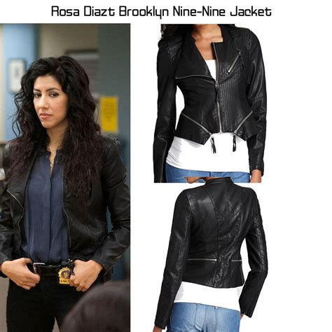 Brooklyn Nine Nine Rosa Diaz Leather Jacket Films Jackets