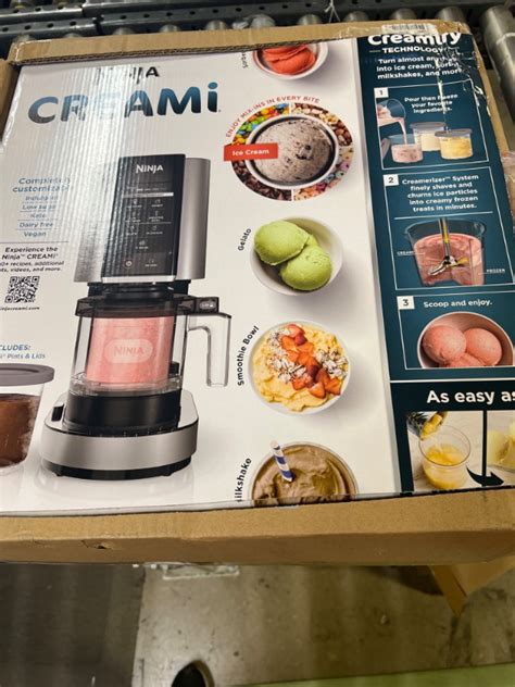 Ninja Nc301 Creami Ice Cream Maker For Gelato Mix Ins Milkshakes