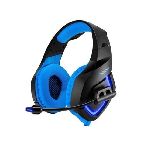 Cascos Reducci N De Ruido Gaming Con Cable Micr Fono Onikuma K B Led