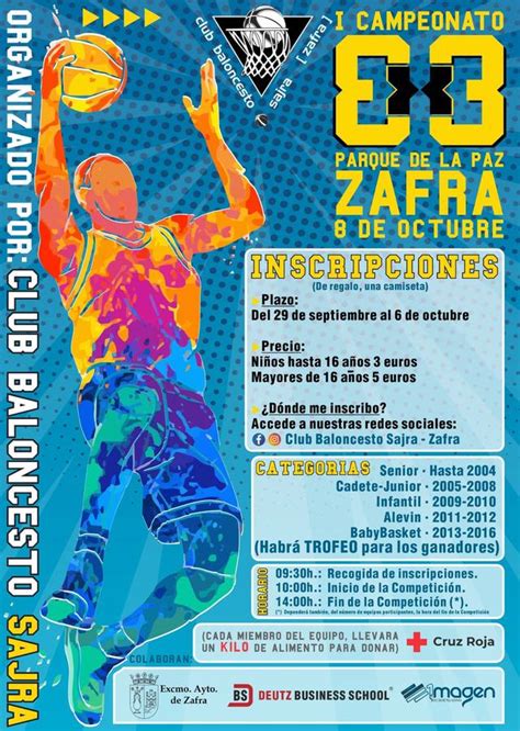 El Club De Baloncesto Sajra Organiza Un Torneo X En El Parque De La