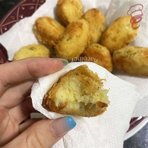 Bolinho De Bacalhau Batata NaColher