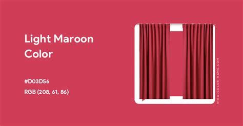 Light Maroon color hex code is #D03D56