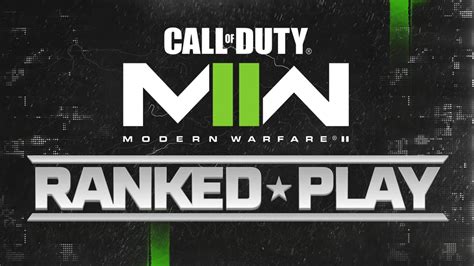 Ranked Play In Call Of Duty® Modern Warfare® Ii — An Overview