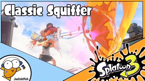 Classic Squiffer Weapon Showcase Splatoon 3 Youtube