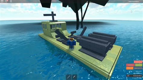 Roblox War Boat