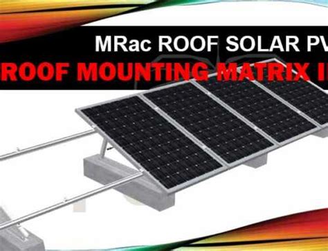 Sistem Mounting Panel Surya Atap Matrix I Bumi Energi Surya