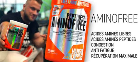 Aminofree Peptides G Extrifit Eaa Congestionnant Musculation