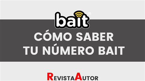 ᐈ Cómo Saber Mi Número Bait ¡en 1 Minuto 2024