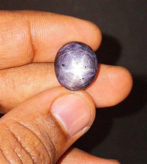 Star Sapphire Blue Violet Natural Ct Oval Cabochon Loose Gems