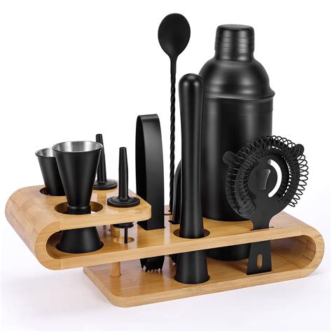 Snapklik Cocktail Shaker Set 12 Piece Complete Bartender Kit