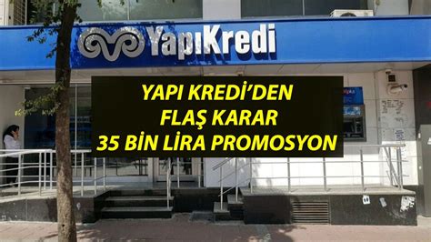 Yap Kredi Kesenin A Z N A T Bin Tl Promosyon Promosyon Yar