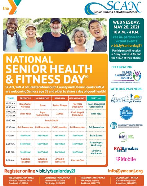 National Senior Health Fitness Day SCAN NJ