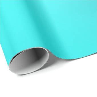 Gorgeous Aqua Blue Mint Turquoise Glitter Drips Wrapping Paper Zazzle