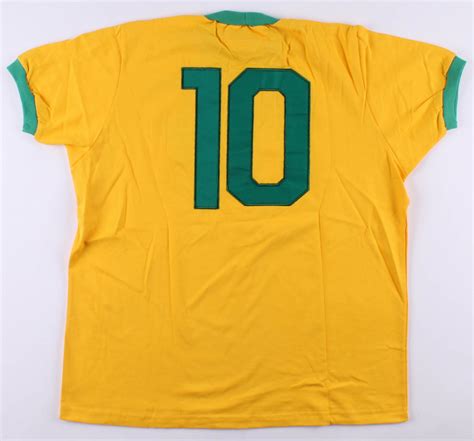 Pele Signed Brazil 1970 World Cup Jersey (PSA COA) | Pristine Auction