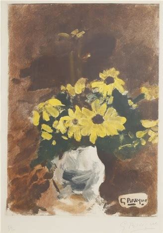 Bouquet De Fleurs Circa 1955 Par Georges Braque Sur Artnet