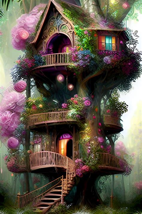 Fantasy Cabin Fantasy Cottage Fantasy Fairy Fantasy World Pretty