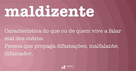 O Que Significa Maldizente