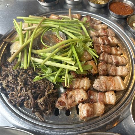 부산 명지 구워주는 돼지고기 맛집 삼굽살 편하게 즐기기 네이버 블로그