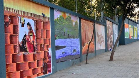 Haryana village takes up wall art as an employment source