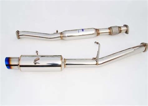 Invidia N Cat Back Exhaust W Titanium Burnt Tip Street Autocity