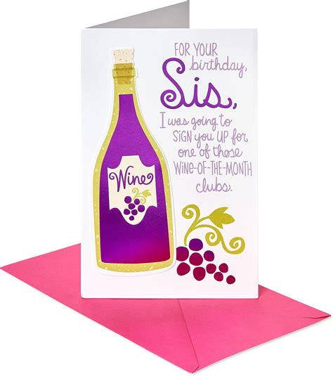 Karto Funny Birthday Card For Sister In Law Large 55 X 85 Sister In Law Birthday