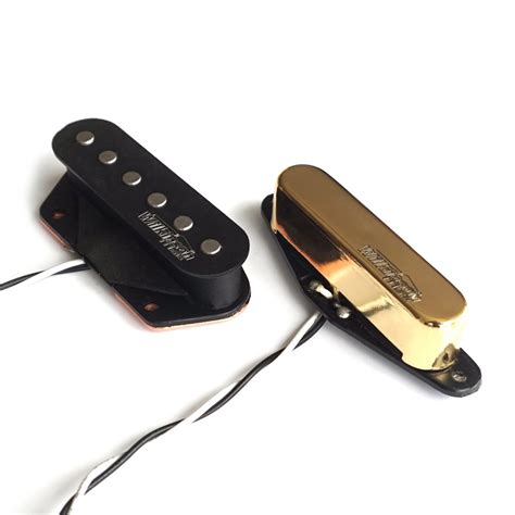 Wilkinson Wov Alnico V Pickup Set Bridge Neck Gold S Vintage Single