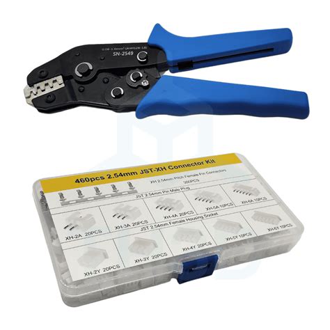 Jst Xh Type Connector Kit Crimper Bundle Th D Studio Llc