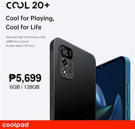 MediaTek Helio G85搭載の4GスマートフォンCoolpad COOL 20 phablet jp ファブレット jp