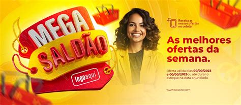 Banner Mega Sald O As Melhores Ofertas Da Semana Supermercado Social