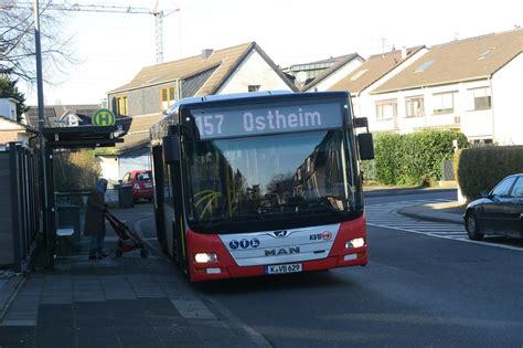 Hopfenstraße Bevingsweg und Eggerbachstraße Haltestellen KVB Linie