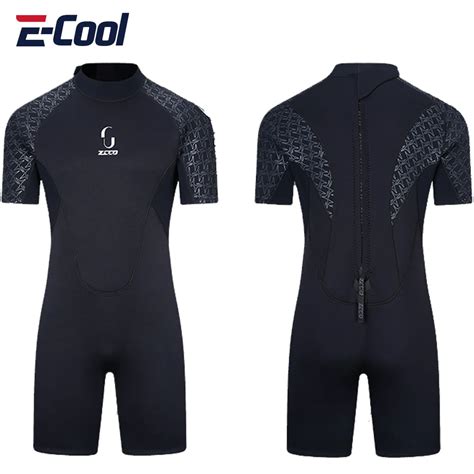 Traje De Neopreno Corto De Mm Para Hombre Y Mujer Traje De Buceo De